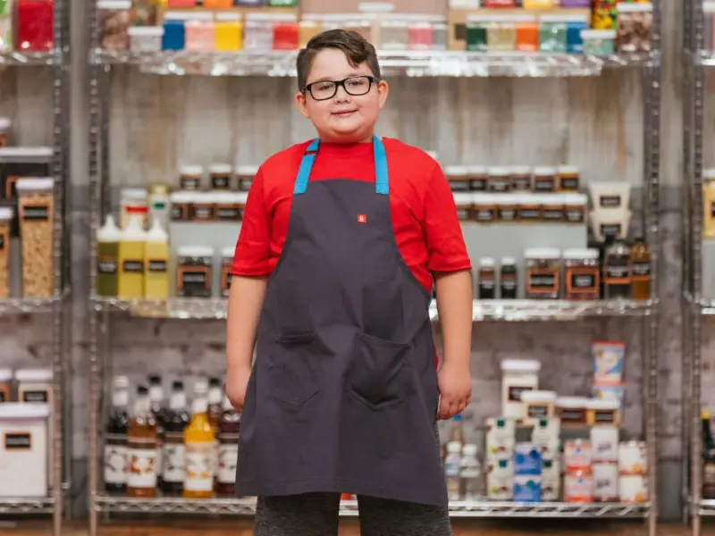 The youngest cast of the 11th season of the Kids Baking Championship(Benjamin Steinhauser, 8)